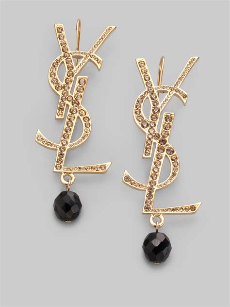 hire ysl earrings|YSL earrings and necklaces.